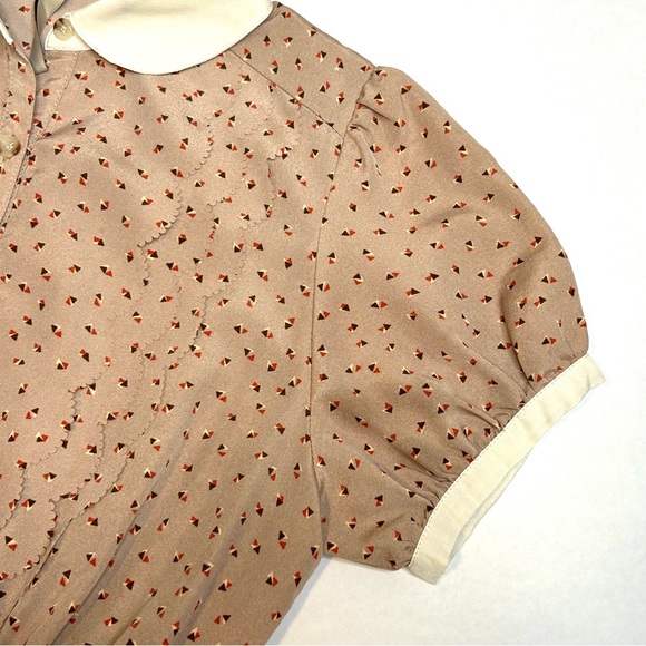 Junior Mugla Medium Collared Short Sleeve Short Dress - Picture 6 of 9